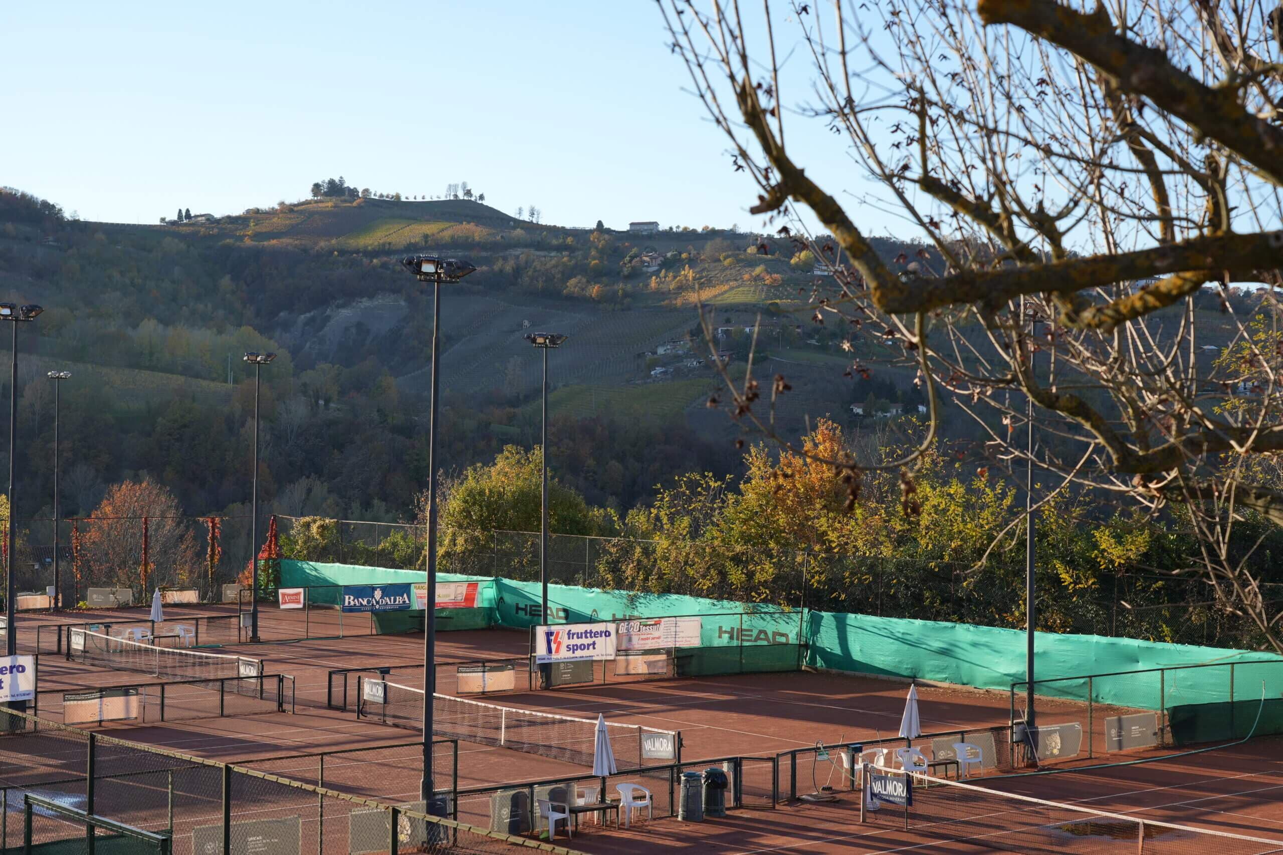 Tennis Camp Background