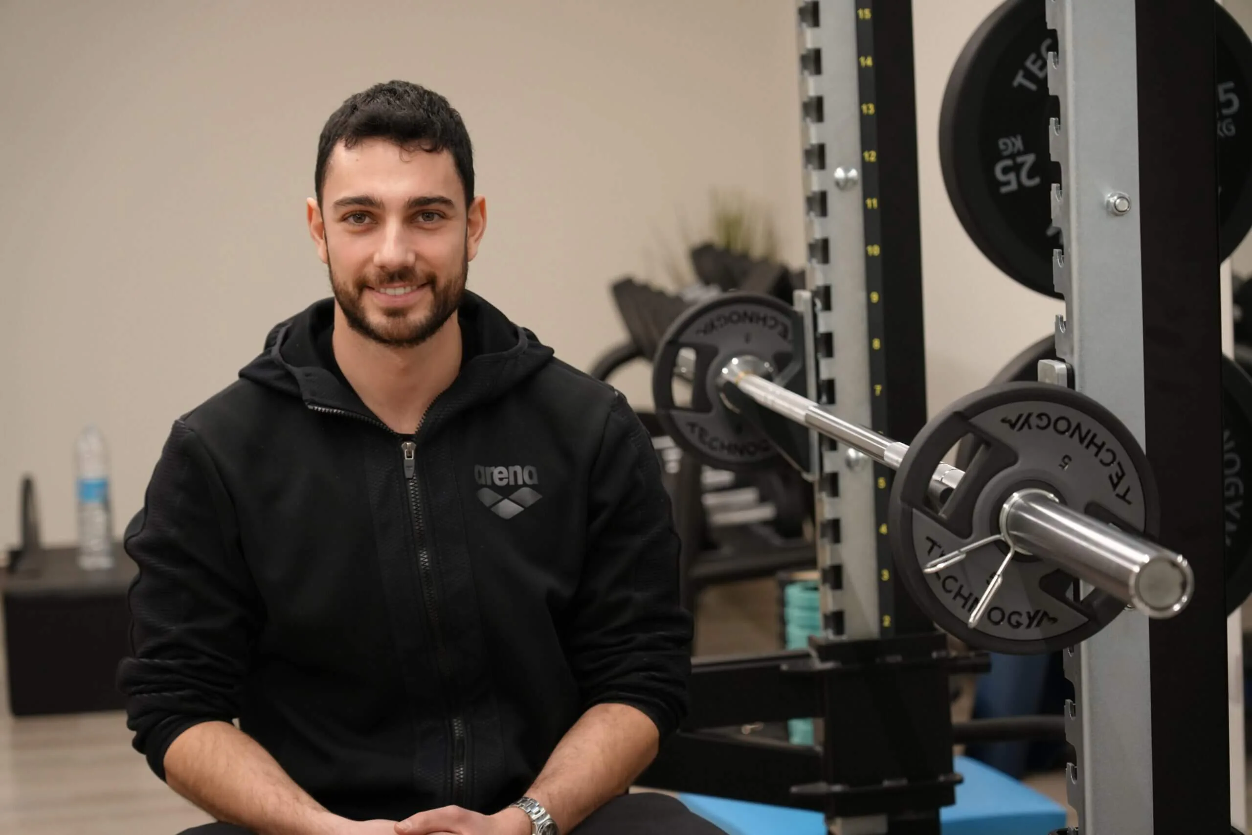 Lorenzo Mensa, personal trainer del Tennis Club Alba